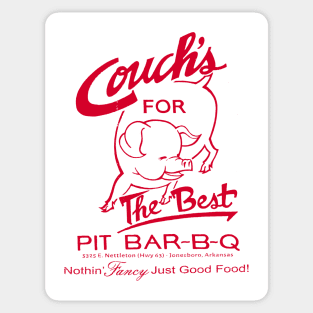 Couch's Pit Bar-B-Q Sticker